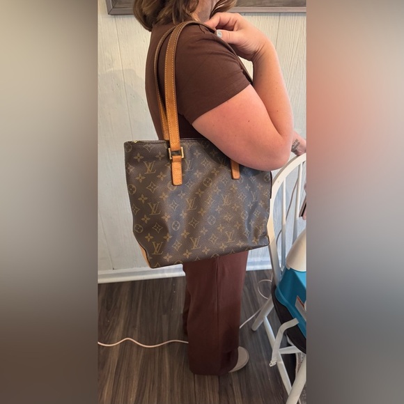 Louis Vouitton Monogram Authentic Brown Tote Handbag - Picture 16 of 16